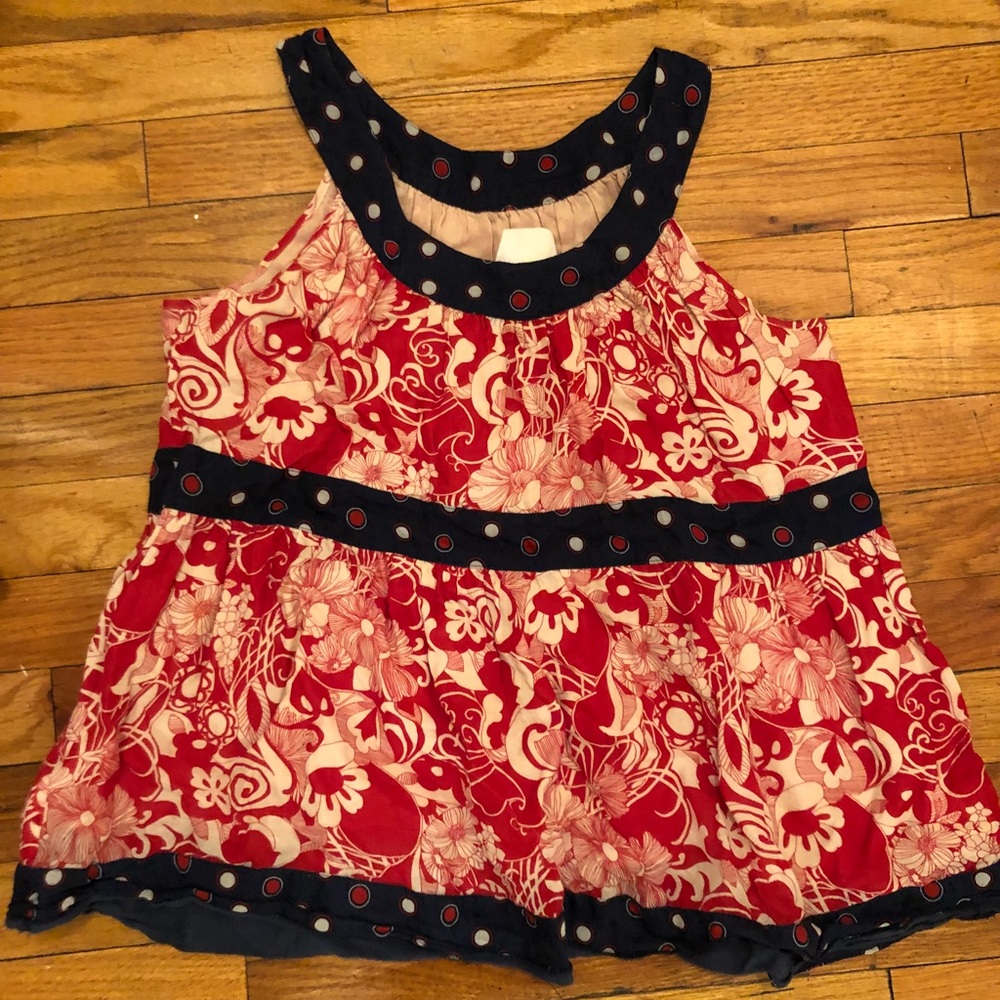 Anna Sui for Anthropologie tank top